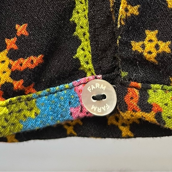 FARM RIO 🌟 RARE CROSS STITCH LOOK Maxi Dress - Picture 12 of 14